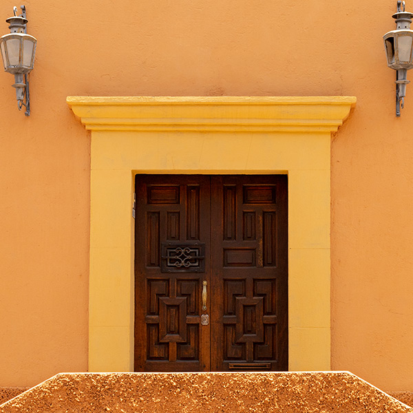 Porte à double battant